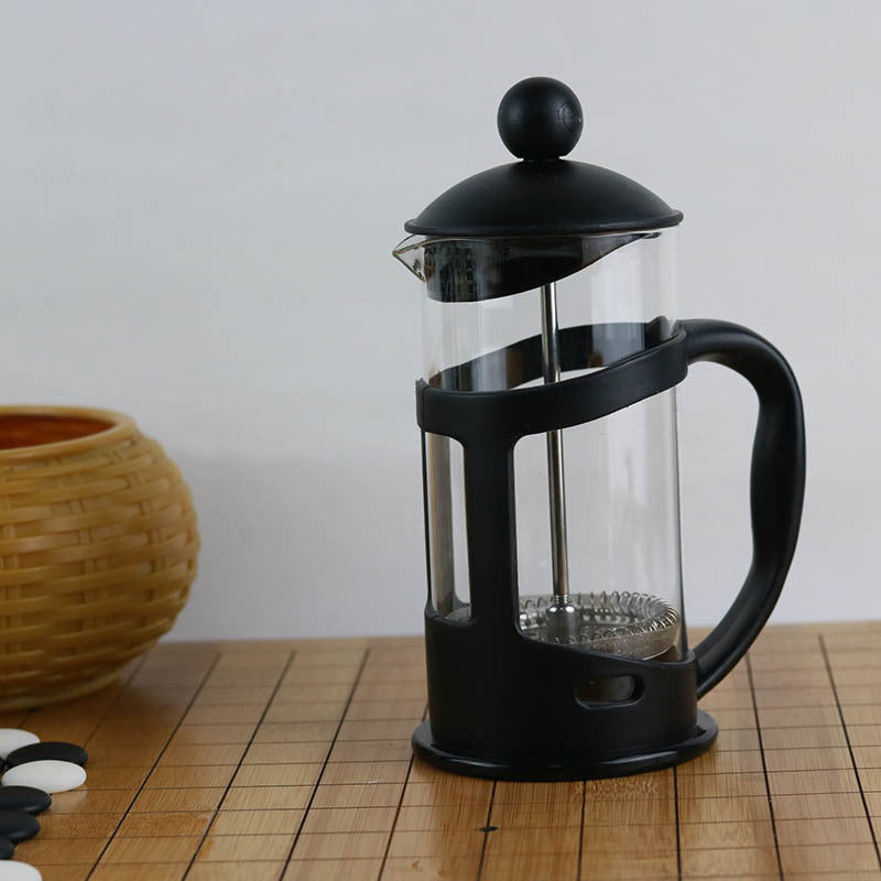 French Press Coffee Maker – Heat-Resistant Glass & Stainless Steel Filter